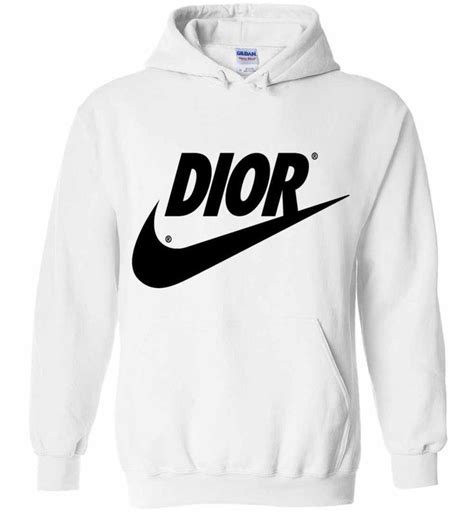 dior x nike sweater|Dior x Nike hoodie.